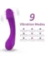 Armony - Dildo Vibratore G-Spot In Silicone Viola - ARMONY VIBRATORS - Vibratori Doppi | erosidea.com