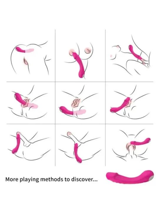 Armony - Dildo Vibratore G-Spot In Silicone Viola - ARMONY VIBRATORS - Vibratori Doppi | erosidea.com
