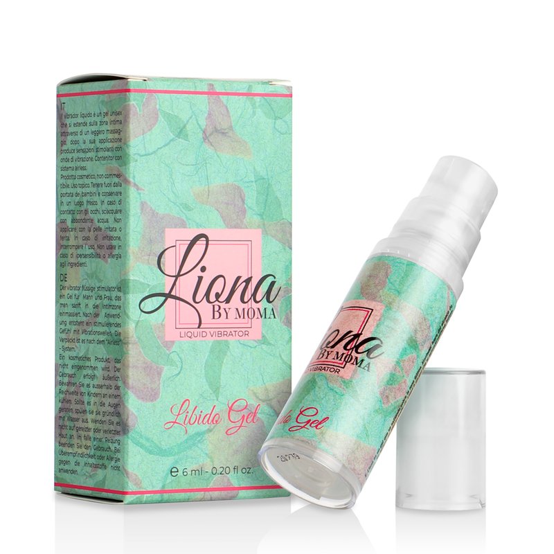 Vibratore Liona By Moma Liquido Libido Gel 6 Ml - LIONA BY MOMA - Vibratori Liquidi | erosidea.com