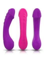 Armony - Dildo Vibratore G-Spot In Silicone Viola - ARMONY VIBRATORS - Vibratori Doppi | erosidea.com