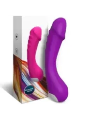 Armony - Dildo Vibratore G-Spot In Silicone Viola - ARMONY VIBRATORS - Vibratori Doppi | erosidea.com