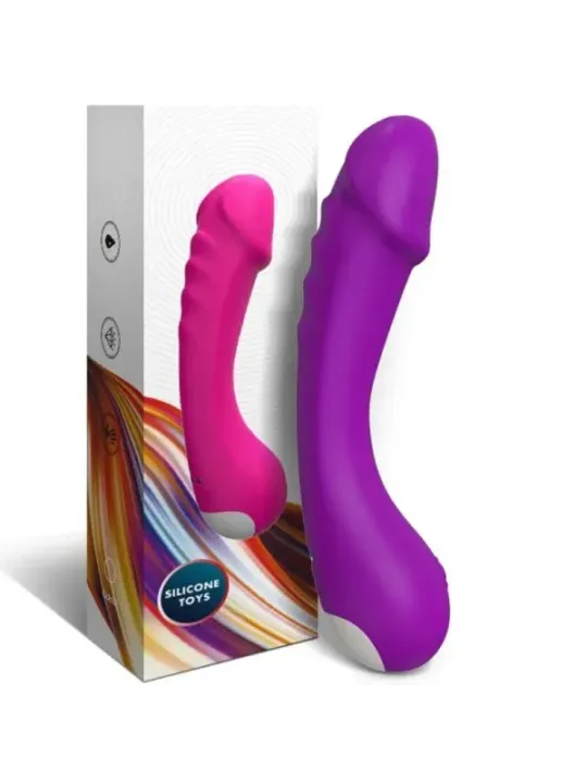 Armony - Dildo Vibratore G-Spot In Silicone Viola - ARMONY VIBRATORS - Vibratori Doppi | erosidea.com