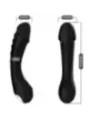 Armony - Dildo Vibratore G-Spot In Silicone Nero - ARMONY VIBRATORS - Vibratori Doppi | erosidea.com