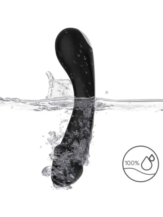 Armony - Dildo Vibratore G-Spot In Silicone Nero - ARMONY VIBRATORS - Vibratori Doppi | erosidea.com