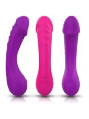Armony - Dildo Vibratore G-Spot In Silicone Nero - ARMONY VIBRATORS - Vibratori Doppi | erosidea.com