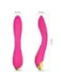 Armony - Vibratore Flamingo Multiposizione Fucsia - ARMONY VIBRATORS - Vibratori Doppi | erosidea.com