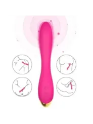 Armony - Vibratore Flamingo Multiposizione Fucsia - ARMONY VIBRATORS - Vibratori Doppi | erosidea.com