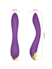 Armony - Vibratore Flamingo Multiposizione Viola - ARMONY VIBRATORS - Vibratori Doppi | erosidea.com
