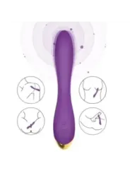Armony - Vibratore Flamingo Multiposizione Viola - ARMONY VIBRATORS - Vibratori Doppi | erosidea.com