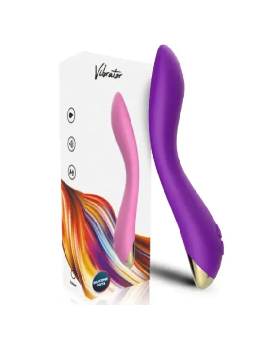 Armony - Vibratore Flamingo Multiposizione Viola - ARMONY VIBRATORS - Vibratori Doppi | erosidea.com