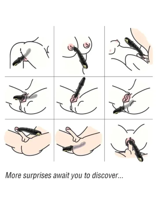 Armony - Rotatore Vibratore Dildo Joyblade Nero - ARMONY VIBRATORS - Vibratori Doppi | erosidea.com