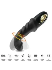 Armony - Rotatore Vibratore Dildo Joyblade Nero - ARMONY VIBRATORS - Vibratori Doppi | erosidea.com