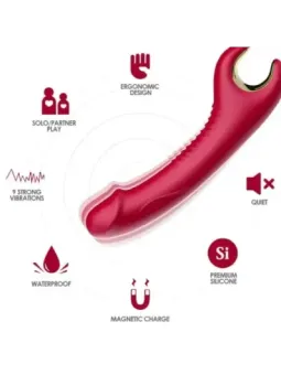 Armony - Vibratore E Rotatore Prince Dildo Rosso