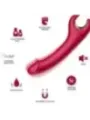 Armony - Vibratore E Rotatore Prince Dildo Rosso - ARMONY VIBRATORS - Vibratori Doppi | erosidea.com