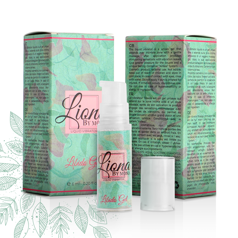 Vibratore Liona By Moma Liquido Libido Gel 6 Ml - LIONA BY MOMA - Vibratori Liquidi | erosidea.com