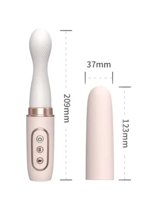 Armony - Vibratore Rotatore E Macchina Telescopica Automatica Giallo - ARMONY VIBRATORS - Vibratori Doppi | erosidea.com