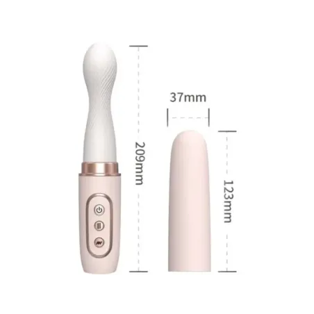Armony - Vibratore Rotatore E Macchina Telescopica Automatica Giallo - ARMONY VIBRATORS - Vibratori Doppi | erosidea.com