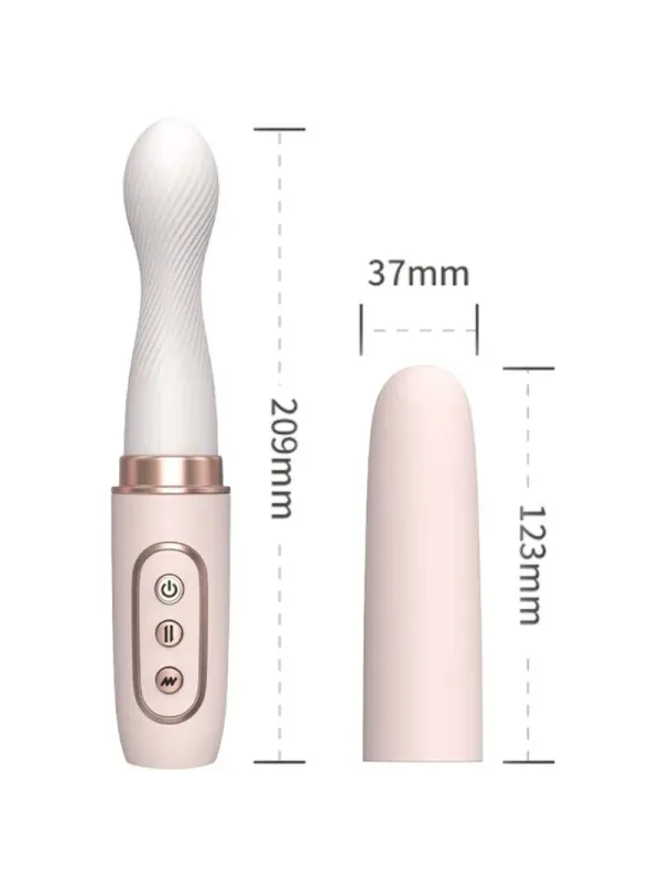 Armony - Vibratore Rotatore E Macchina Telescopica Automatica Giallo - ARMONY VIBRATORS - Vibratori Doppi | erosidea.com