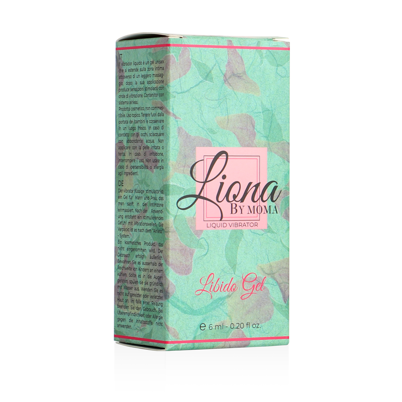 Vibratore Liona By Moma Liquido Libido Gel 6 Ml - LIONA BY MOMA - Vibratori Liquidi | erosidea.com