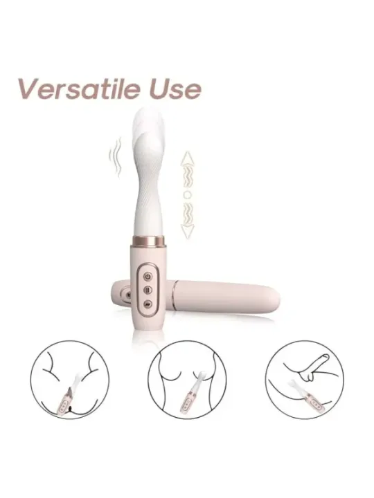 Armony - Vibratore Rotatore E Macchina Telescopica Automatica Giallo - ARMONY VIBRATORS - Vibratori Doppi | erosidea.com