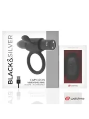 Black&Silver - Orologio Cockring Con Telecomando Cameronme - BLACK&SILVER - Vibratori | erosidea.com