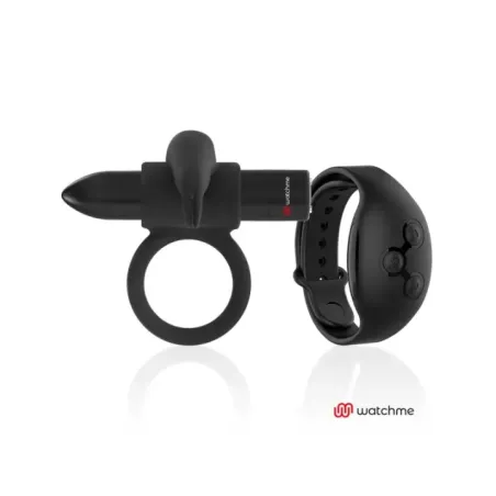 Black&Silver - Orologio Cockring Con Telecomando Burtonme - BLACK&SILVER - Vibratori | erosidea.com