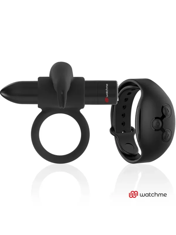 Black&Silver - Orologio Cockring Con Telecomando Burtonme - BLACK&SILVER - Vibratori | erosidea.com