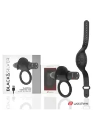 Black&Silver - Orologio Cockring Con Telecomando Burtonme - BLACK&SILVER - Vibratori | erosidea.com