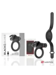 Black&Silver - Orologio Cockring Con Telecomando Agronme - BLACK&SILVER - Vibratori | erosidea.com