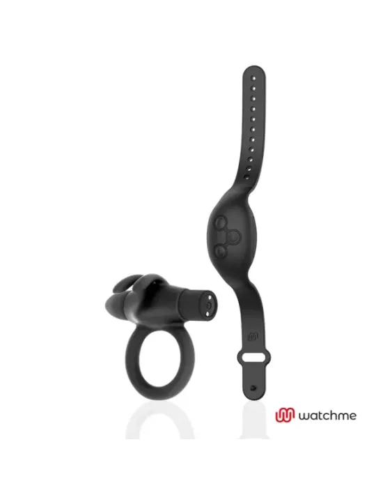 Black&Silver - Orologio Cockring Con Telecomando Agronme - BLACK&SILVER - Vibratori | erosidea.com