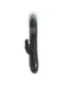 Black&Silver - Kenji Vibratore Rabbit Up & Down + Telecomando Watchme - BLACK&SILVER - Vibratori | erosidea.com