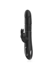 Black&Silver - Kenji Vibratore Rabbit Up & Down + Telecomando Watchme - BLACK&SILVER - Vibratori | erosidea.com