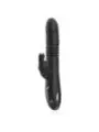 Black&Silver - Kenji Vibratore Rabbit Up & Down + Telecomando Watchme - BLACK&SILVER - Vibratori | erosidea.com