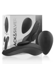 Black&Silver - Pantalone Vibratore In Silicone Ricaricabile Preston Nero - BLACK&SILVER - Vibratori | erosidea.com
