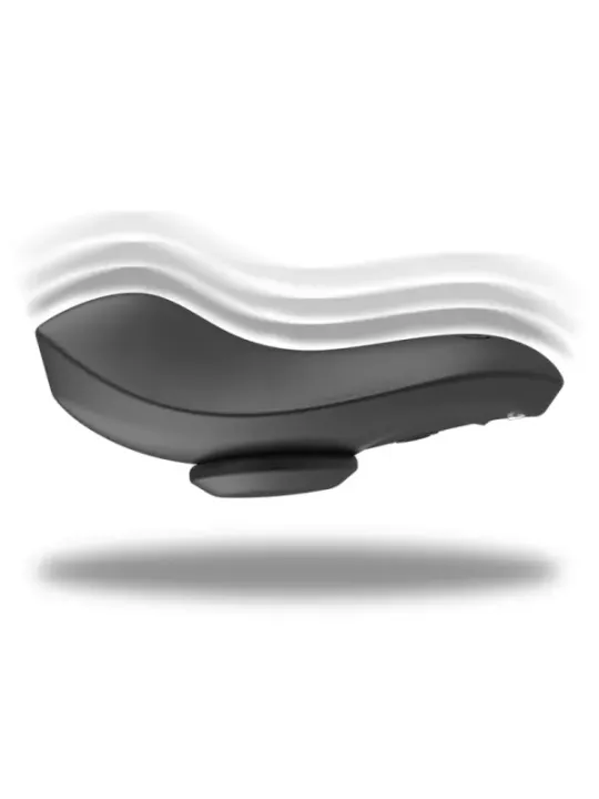 Black&Silver - Pantalone Vibratore In Silicone Ricaricabile Preston Nero - BLACK&SILVER - Vibratori | erosidea.com