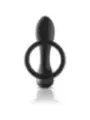Black&Silver - Massaggiatore Anale Con Telecomando Ricaricabile In Silicone Nero - BLACK&SILVER - Vibratori | erosidea.com