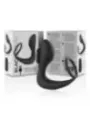Black&Silver - Massaggiatore Anale Con Telecomando Ricaricabile In Silicone Nero - BLACK&SILVER - Vibratori | erosidea.com