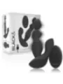 Black&Silver - Telecomando In Silicone Plug Anale Cora - BLACK&SILVER - Vibratori | erosidea.com