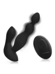 Black&Silver - Telecomando In Silicone Plug Anale Cora - BLACK&SILVER - Vibratori | erosidea.com