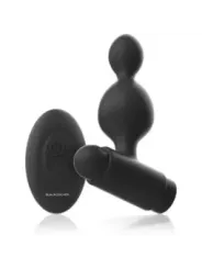 Black&Silver - Telecomando Telecomando Con Plug Anale In Silicone Piccolo Tucker - BLACK&SILVER - Vibratori | erosidea.com