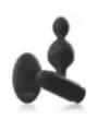 Black&Silver - Telecomando Telecomando Con Plug Anale In Silicone Piccolo Tucker - BLACK&SILVER - Vibratori | erosidea.com