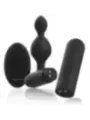 Black&Silver - Telecomando Telecomando Con Plug Anale In Silicone Piccolo Tucker - BLACK&SILVER - Vibratori | erosidea.com