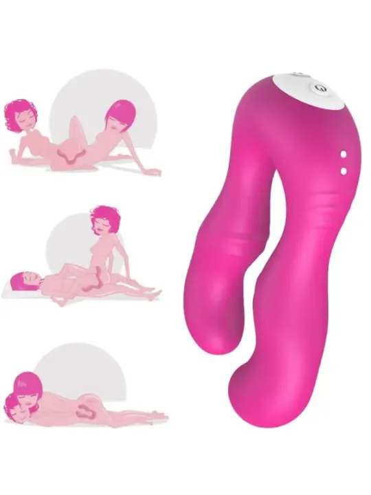 Armony - Vibratore Seraph Doppio Telecomando Fucsia - ARMONY VIBRATORS - Vibratori | erosidea.com