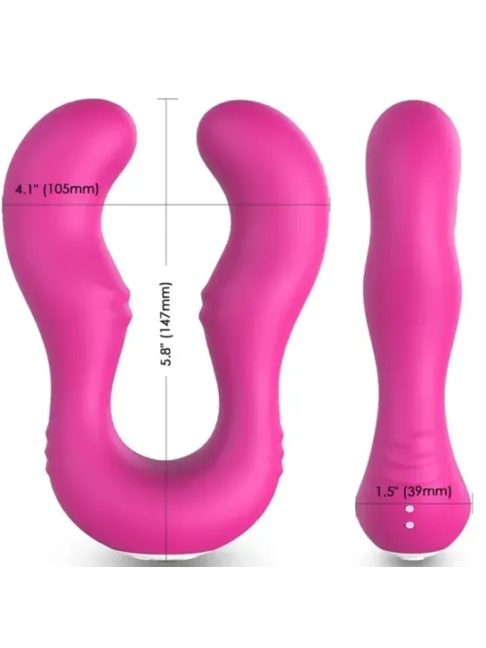 Armony - Vibratore Seraph Doppio Telecomando Fucsia - ARMONY VIBRATORS - Vibratori | erosidea.com