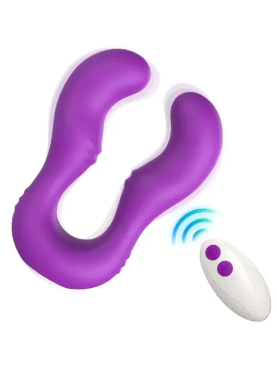 Armony - Vibratore Seraph Doppio Telecomando Viola - ARMONY VIBRATORS - Vibratori | erosidea.com