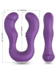 Armony - Vibratore Seraph Doppio Telecomando Viola - ARMONY VIBRATORS - Vibratori | erosidea.com