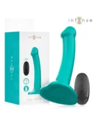 Intense - Katie Vibratore Con Ventosa 10 Vibrazioni Telecomando Blu - INTENSE REMOTE CONTROL - Vibratori | erosidea.com