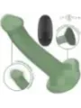 Intense - Vibratore Becca Con Ventosa 10 Vibrazioni Telecomando Verde - INTENSE REMOTE CONTROL - Vibratori | erosidea.com