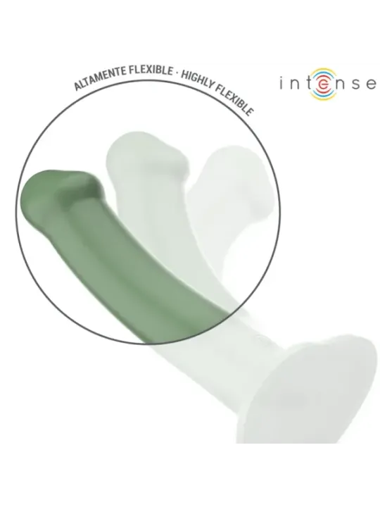 Intense - Vibratore Becca Con Ventosa 10 Vibrazioni Telecomando Verde - INTENSE REMOTE CONTROL - Vibratori | erosidea.com