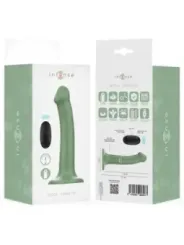 Intense - Vibratore Becca Con Ventosa 10 Vibrazioni Telecomando Verde - INTENSE REMOTE CONTROL - Vibratori | erosidea.com